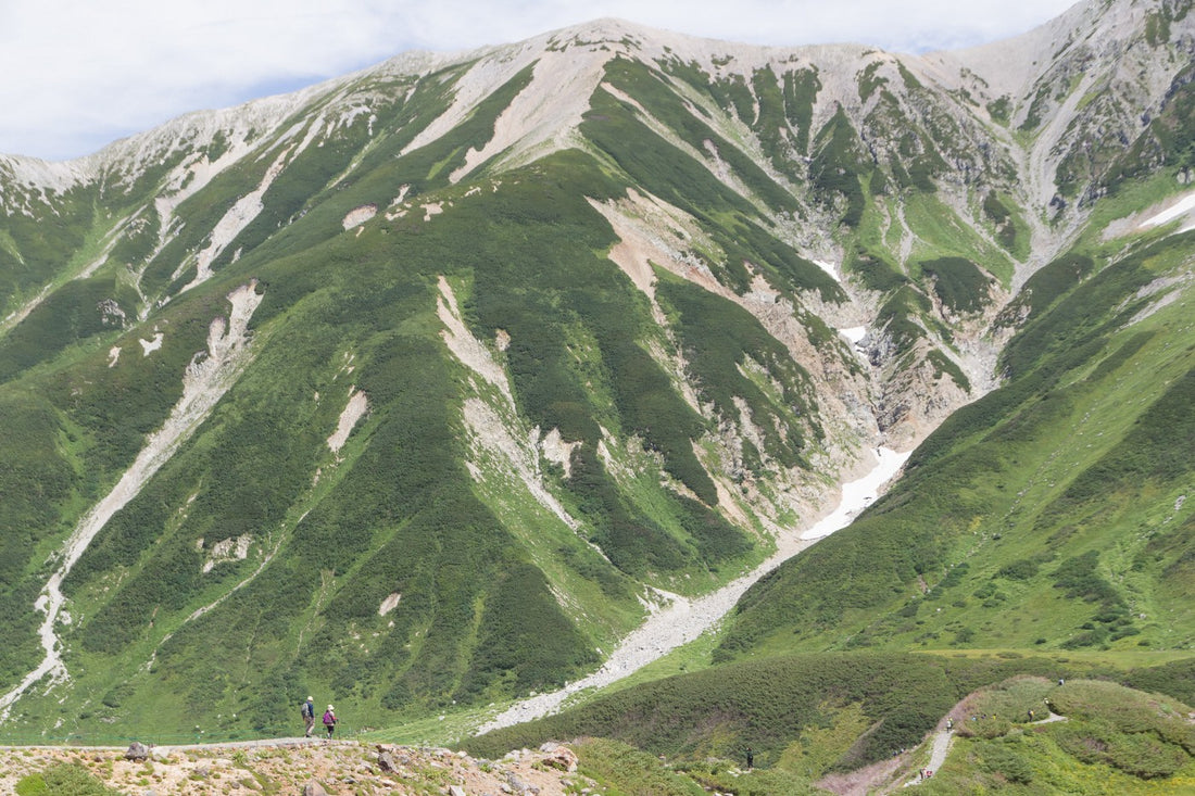 劒岳路途風景圖